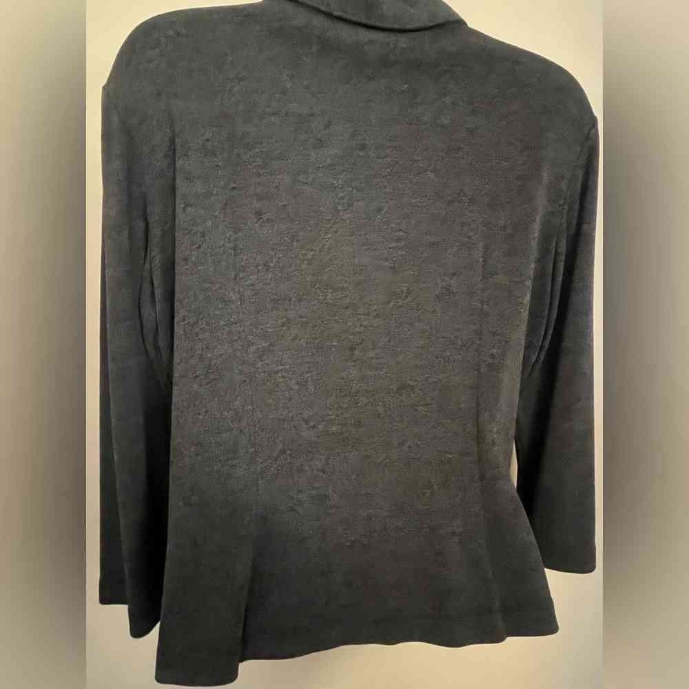 Classic Gray Button-Up Cardigan - Picture 2 of 3